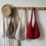 Crochet Shoulder Bag Leisure Beach Hollow Handbag - Image 6