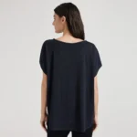 BC1095 Luxury Women's Clothing Silk Woolen Ladies Clothes loose Merino Wool Vest Sweaters For Woman - Image 5