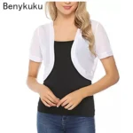 Thin Tulle Shawl Women's Shrug Summer Fashion Casual Beach Sunscreen - Image 3