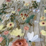 Embroidered Lace Flower Shoulder Bag Women Handmade - Image 2