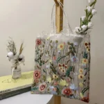 Embroidered Lace Flower Shoulder Bag Women Handmade - Image 5